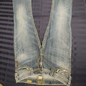 Silver jeans